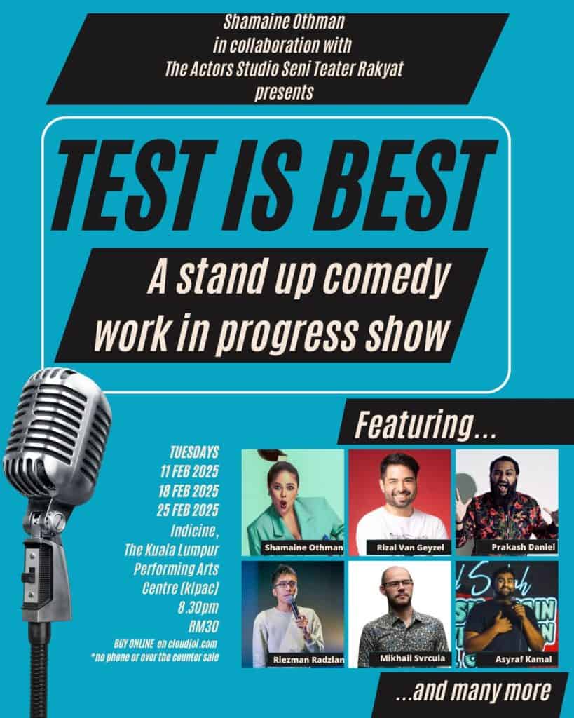 Test is Best Feb 2025 rev poster